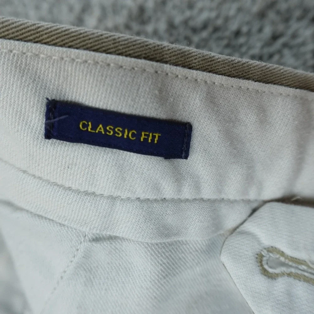 Polo Ralph Lauren Pants Mens 36X26‎ Beige Brown Tan Chino Trouser Golf Classic